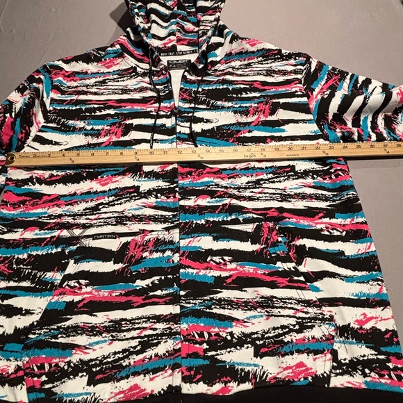 CMBT Combat Iron "Stay Deadly" Retro Tiger Stripe Hoodie - Mens XL - Rare Print - Picture 6 of 9